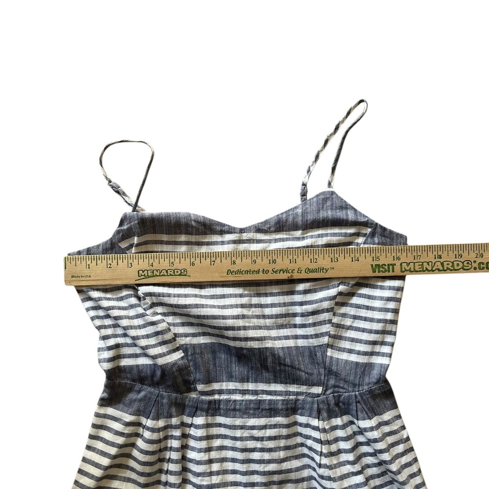 Old Navy Blue and White Striped Sundress Sleeveless Casual Summer Dress M‎ - Picture 12 of 12
